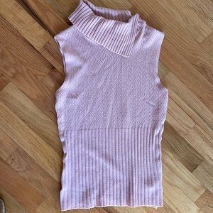 Forever 21 pointelle sleeveless knit top